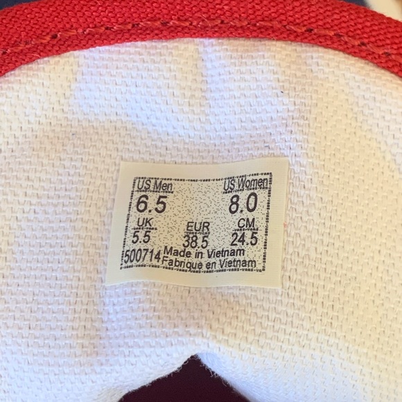 NEW Vans Old Skool Multicolor "Yatch Club" Canva/Suede Lace Up Sneakers 6.5M/8W - Picture 9 of 10